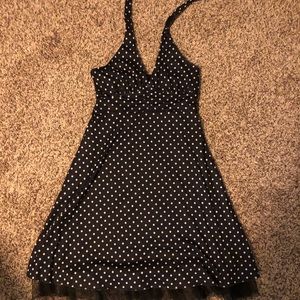 Wet seal dress polka dots